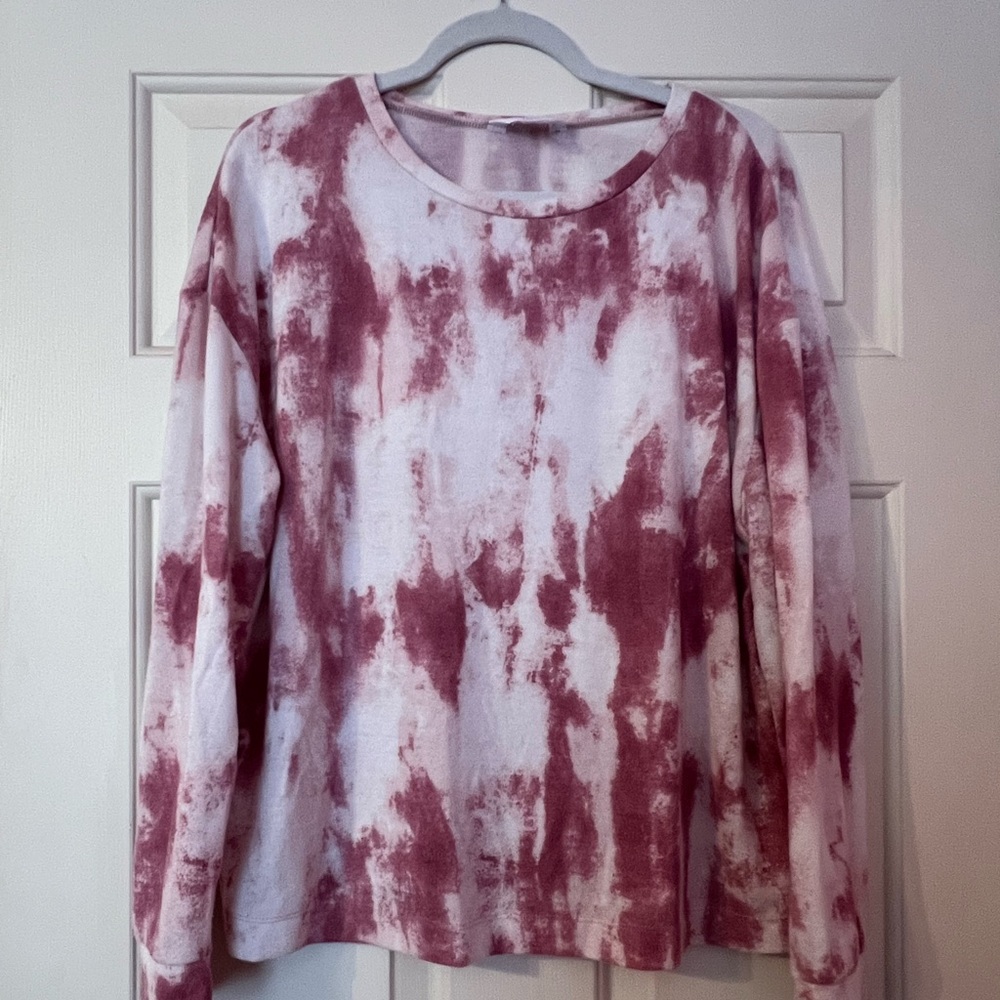 Woman’s Time and Tru Long Sleeve Tie Dye Shirt